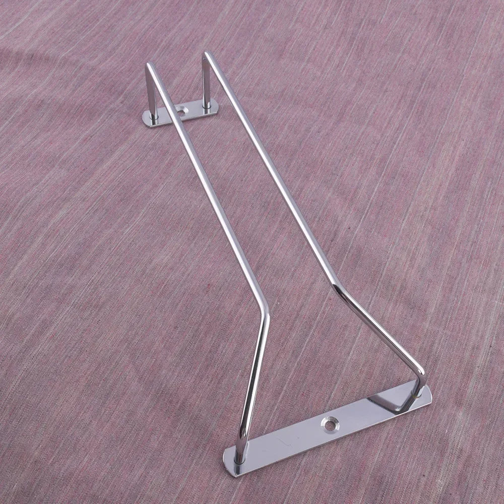 Stylish Hanging Wine Glass Rack for Bars and Homes Vintage-Inspired Hanging Wine Glass Rack for Home Bars