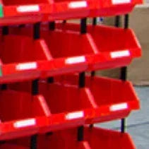 Plastic Storage Organizer for Hardware and Small Parts in Home Office and Garage  Storage Box