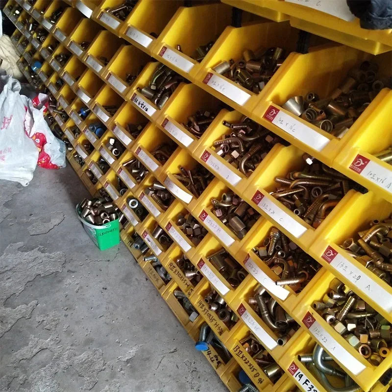 Plastic Storage Organizer for Hardware and Small Parts in Home Office and Garage  Storage Box