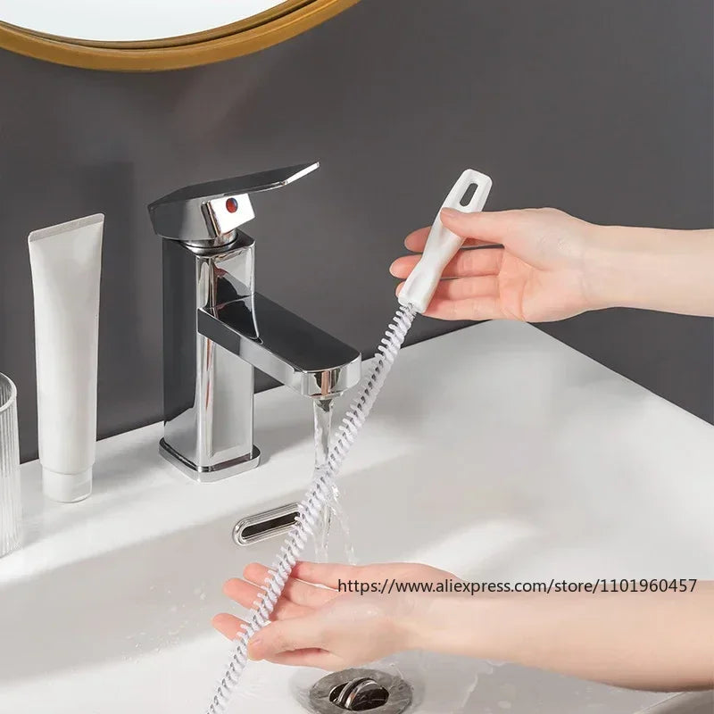 Hair Stopper and Catcher for Bathtub and Shower, Drain Hair Trap for Sink and Bathroom, Sewer Hair Filter Tool