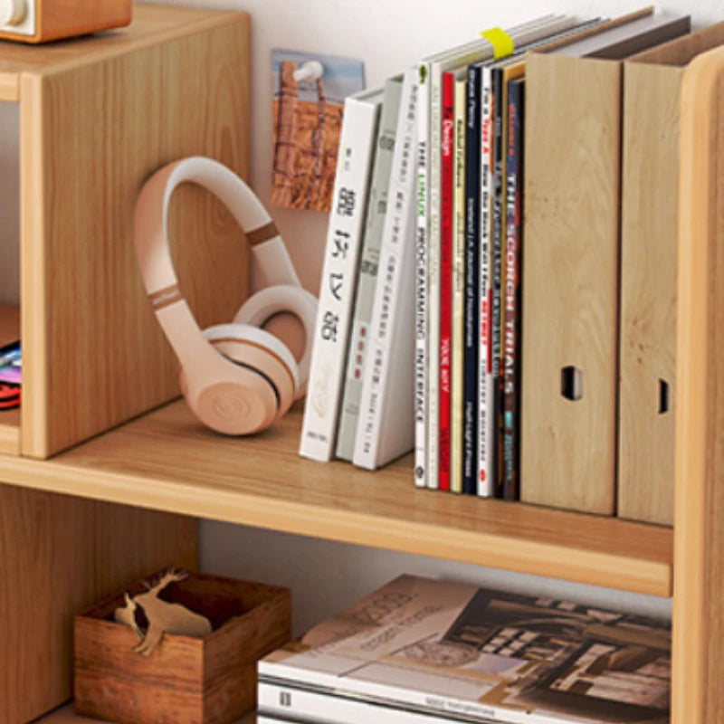 Stylish Desk Organizer - Multiple Tiers Desk Shelf with Compartments for Home Office and Dorm