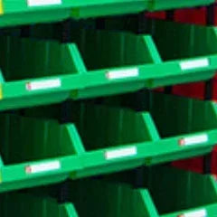 Plastic Storage Organizer for Hardware and Small Parts in Home Office and Garage  Storage Box