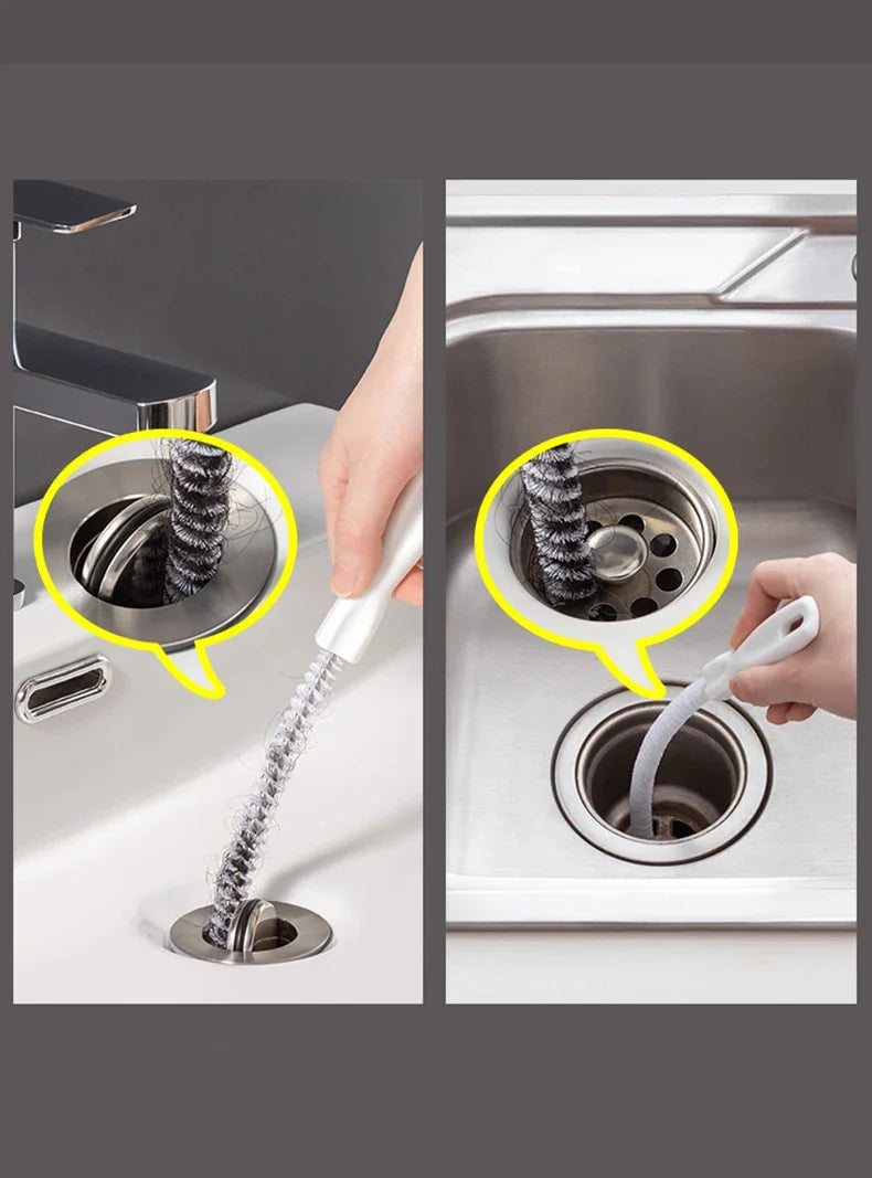 Hair Stopper and Catcher for Bathtub and Shower, Drain Hair Trap for Sink and Bathroom, Sewer Hair Filter Tool