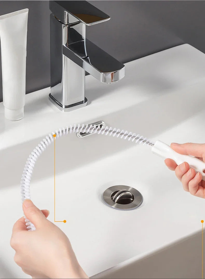 Hair Stopper and Catcher for Bathtub and Shower, Drain Hair Trap for Sink and Bathroom, Sewer Hair Filter Tool