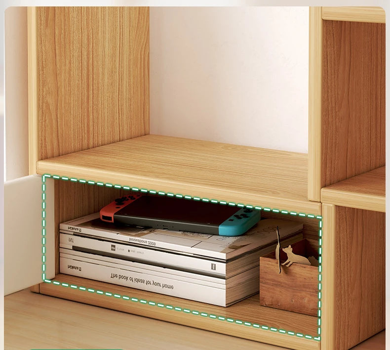 Stylish Desk Organizer - Multiple Tiers Desk Shelf with Compartments for Home Office and Dorm