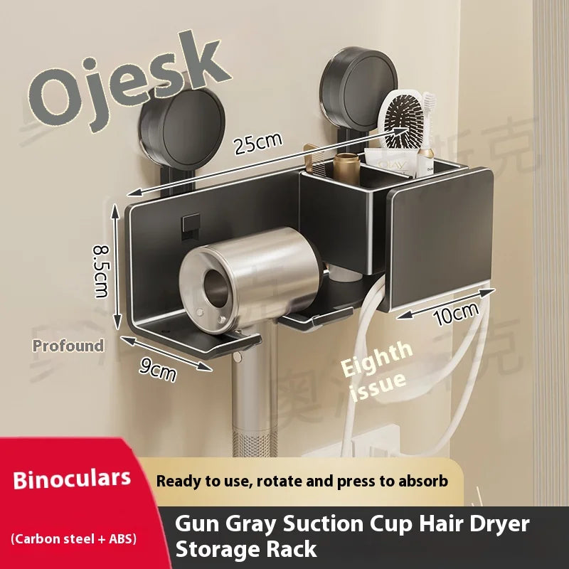 Suction Cup Towel Rack, Bathroom Non-punching Bath Towel Rack, Bathroom Rack Integrated Toilet Hook Towel Hanging Rod