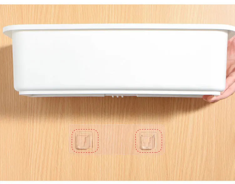 Kitchen Under Sink Organizer Storage Box Wall-mounted Door Spices Condiments Kitchen Organizers For Pantry Cabinet Closet Box